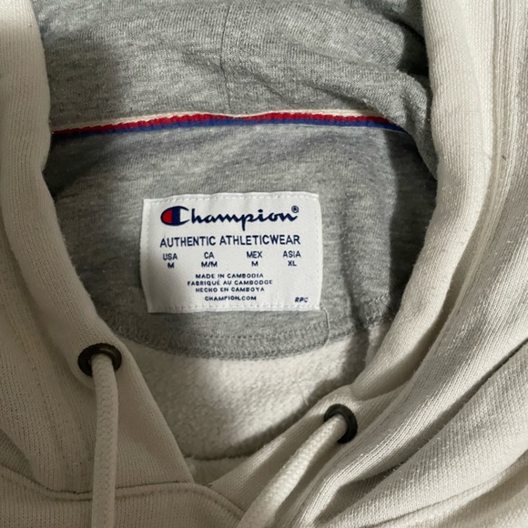 White Champion Hoodie - Picture 3 of 4